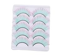 FOMIYES 5 Paires De Faux Colorés Dégradés De Luxe 3d Pour Le Maquillage Idéal Pour Le Cosplay Et Les Événements