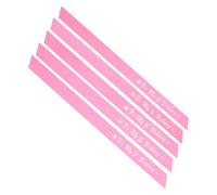 FOMIYES 5 Pièces Bandoulière d'anniversaire princesse ceinture d'anniversaire élégante habillage de fête Joyeux anniversaire reine d'anniversaire déguisement de fête Tissu scintillant rose