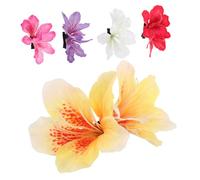 FOMIYES 5 Pièces Clip Cheveux Fleur Artificielle Durable Accessoire Floral Réaliste pour Mariage Fête Photographie Femme