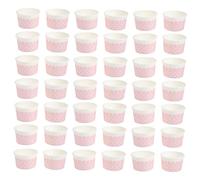 FOMIYES 50 pièces Bols Papier pour Glace et Dessert Coupelles Jetables pour Mousse Pudding et Salades Usage Festif et Restauration