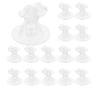 FOMIYES 50 Pièces Embout de Gonflage pour Canapé, Buse de Pompe à Air, PVC Transparent, Anneau D’étanchéité, pour Coussin Gonflable et Bouée de Natation, Remplacement de Valve Cassée