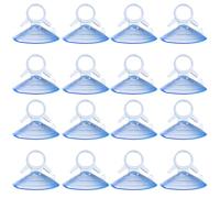 FOMIYES 50 Ventouses à Queue D'aronde 4,5 Cm en Pvc Transparent, Lot de 50 pour Pare-soleil de Voiture, Support Adhésif pour Rideau et Pare-brise, Fixation Robuste pour Intérieur