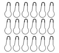 FOMIYES 500 Épingles de Sûreté Métalliques Noires de Gourde 2 CM - Petites Épingles Soi-Même pour Couture Quilting Tricot et Loisirs Créatifs - Fixation Sécurisée pour Vêtements et