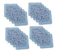 FOMIYES 540 Pièces Manicure Nail Wipes Sans Coton Doux Pour Ongles Sensibles Absorbants Pour Gel Colle Et Flacon Accessoires De Voyage Salon Bleu Ciel