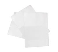 FOMIYES 5pièces Housses De Passeport Transparentes PVC Étui De Protection Étanche pour Documents Et Identités Lot de Accessoires De Voyage