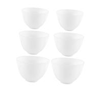 FOMIYES 6 Pièces Bol Pour Masque Facial Silicone Bol Facial Ménager à Condiments Set De Pour Masques Faits Maison