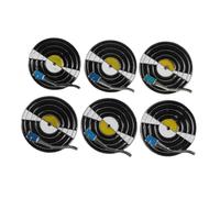 FOMIYES 6 pièces Broches Vintage Enamel Pin Émaillé Tourne-disque et Gramophone Accessoire Rétro pour Sacs Pulls Chemises et Robes Badge Créatif pour Amateurs de Musique