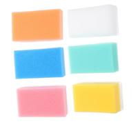 FOMIYES 6 pièces Lot de Éponges de Bain Tactiles pour Garçon Fille Brosses Sensorielles Multicolores pour Massage Nettoyage Corporel et Éveil Sensoriel Au Bain