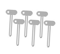 FOMIYES 6 pièces Presse Tubes Clé Multifonction pour Dentifrice Colle Crèmes et Cosmétiques et Facile à Utiliser pour la Famille