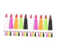 FOMIYES 60 Pièces Lot de Faux Doigts Colorés pour Déguisement de Sorcière Accessoires Halloween Cosplay Ongles Articulés Multicolores pour Fête et Effrayante