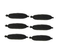 FOMIYES 6pièces Perruque Tressée Afro Cheveux Bouclés Perruque Synthétique Extension De Cheveux Lot De Tresses Torsadées