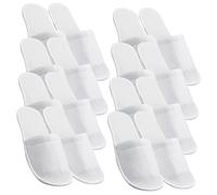 FOMIYES 8 Lot Chaussons Antidérapants pour et Spa Pantoufles Légères pour Invités Hommes et Femmes Usage Unique Pratique pour Salons et Voyages