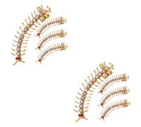 FOMIYES 8 pièces Boucles Oreilles Grimpeuses Femme Style Ornées de Accessoires Élégants pour Fête et Soirée