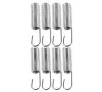 FOMIYES 8 Pièces Ressorts pour Cisaille à Élaguer en Acier Argenté, Résistance à L'usure et Fatigue, Accessoires de Remplacement pour Outils de Jardinage