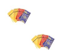 FOMIYES 8pièces Pochettes Ethniques Bouddhistes Brocart Pour Écrits De Rangement Pour Bijoux Et Petits Objets