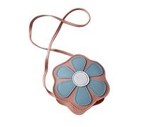 FOMIYES à Bandoulière à Fleurs Dessin Animé par Dessus L'épaule Enfants pour Faire La Fête Petit Mignon à Main Messager Croix Fille à Fleurs Faux Cuir Rose