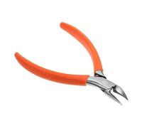 FOMIYES à Olécrâne à Incrustation D' Clou Électricien Doigt Coupe- Bandes D'ongle Repousseur De Cuticule Sous Le Pour Orange Acier Inoxydable