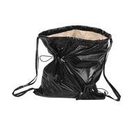FOMIYES à sport capacité voyage joli à cordon pour polochon à cordon étanche de gym sacs à petits sacs à de gym nylon Black