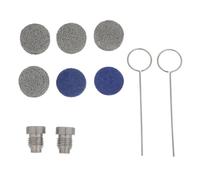 FOMIYES Accessoire Buse Argenté et Haute avec Nettoyeur pour Pression Mousse Acier Inoxydable 1,2mm, Filtre Maillé Performance de Nettoyage Puissante pour Entretien Professionnel Auto