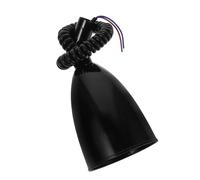 FOMIYES Accessoire de Cordon Rétractable pour Lampes Chauffantes Suspendues Alimentaires, Design Plastique Noir, Hauteur Réglable, pour Supports de Lampe Chauffante