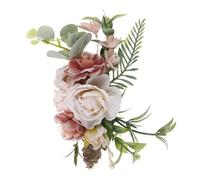 FOMIYES Accessoire Mariage Épingle à Cheveux Fleur Blanche Peigne Floral Élégant pour Mariée Clip Coiffure Flexible Ornement Tête Femme pour Photos de Noces