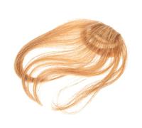 FOMIYES Accessoires De Cheveux Pince à Cheveux Femme Frange Bang Clip Sur La Frange Fausse Frange Femme Pince à Cheveux Frange Postiche Fausse Frange Doré Cheveux Artificiels