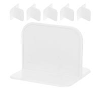 FOMIYES Accessoires de Sécurité pour Barrière de Jeu Lot de 6 Stabilisateurs Antidérapants Supports Adhésifs sans Percage Protection Sol pour Garçon et Filles