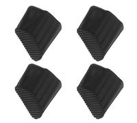 FOMIYES Accessoires D'Échelle En Caoutchouc Lot De 4 Patins Antidérapants Pour Escabeau Et Échelle Extensible, Adaptés Aux Travaux En Extérieur Avec Isolation 2.05X1.77X1.02in