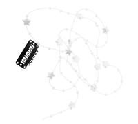 FOMIYES Accessoires Pour Cheveux à Pompons Chaîne Décorative Tresses Pour Filles Kit De Tresses Accessoires De Coiffure Bijoux Pour Cheveux Chaîne Invisible Outil De