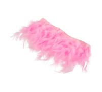 FOMIYES Accessoires Pour Dinde Boa Marron Garniture Blanche Artisanat De Poulet Garniture En Orange Artisanale Bandeau Ventral À Costume De Corbeau Couture