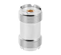 FOMIYES Adaptateur Femelle So239 en Polyéthylène pour Appareils | Transmission Bidirectionnelle, Conception Double Passage, Compatibilité Large, Installation Simple, Usage Stable