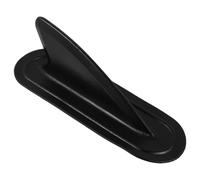 FOMIYES Aileron Détachable en Plastique Noir pour Planche de Surf Gonflable, Stabilisateur de Nageoire de 1 Pièce, Contrôle Précis pour Pagayer et Glisser en Sports Nautiques