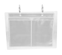 FOMIYES Album de Présentation Transparent pour Autocollants Nail Art 68 Emplacements 4 Pouces Organisateur Polyvalent pour Stickers Ongles Protection Étanche Salon de Manucure