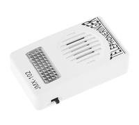 FOMIYES Amplificateur de Sonnerie Téléphonique Blanc sans Pile pour Téléphone Fixe Réglable Compatible Lignes Fixes Amplificateur Annulaire pour Malentendants Usage Domestique et