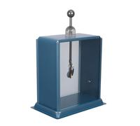 FOMIYES Appareil de Mesure Électrostatique en Boîtier Métallique Détecteur de Charges Positives et Négatives Outil Pédagogique pour Expériences de Physique en Classe Matériel