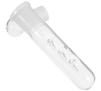 FOMIYES Attrape-planaires en Verre Transparent à 3 Trous pour Aquarium et Vivier, Piège Plats D'aquarium, Accessoire Écologique pour Éliminer Les Planaires