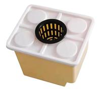 FOMIYES Bac de Culture Hydroponique Hors-Sol pour Serrage, Seau à Légumes Panier et Couvercle, Résistant, Adapté la Culture de Fruits et Légumes, Système de Plantation sans Terre,