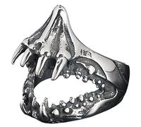 FOMIYES Bague Homme Gueule De Requin Bagues Homme La Bague Bagues Vintage Tendance Bague Requin Pour Homme Bagues Homme Bague Élégante Bagues Mode Pour Homme Bagues Pour Homme Bijoux
