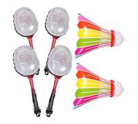 FOMIYES Ballons Gonflables de Badminton Grand Format 6 Pièces Légers en Aluminium pour Décoration Fête Anniversaire Thème Sport