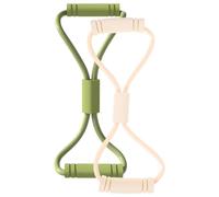 FOMIYES Bande de Résistance pour Entraînement Musculaire en Intérieur Couleur Aléatoire 2 Pièces Matériau TPE et Nbr, Facile à Ranger pour Musculation des Triceps et