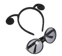 FOMIYES Bandeau à Antennes et Lunettes de Cosplay Insectes 1 Set Taille Unique Léger pour Garçon et Filles et Adultes Costume de Fête Accessoire Déguisement Fourmi Abeille Mouches