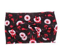 FOMIYES Bandeau Bandanas D'halloween Pour Femmes Décoration D'halloween Accessoires De Cheveux De Citrouille Foulard D'halloween Bande De Cheveux D'halloween -tête Noué Black En Tissu