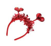FOMIYES Bandeau D'amour Saint-valentin Bandeau D'amour Casque De Cœur Accessoire Saint Valentin Décor Anniversaire Accessoires Pour La Saint-valentin Casque De Cœur Rouge En Tissu