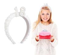 FOMIYES Bandeau De 18E Anniversaire : Diadème Couronne D'anniversaire - Bandeau Joyeux Pour Filles Sœur Meilleure Amie Fête De 18E Séance Photo Accessoire