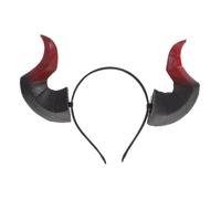 FOMIYES Bandeau d'Halloween avec cornes de diable, serre-tête à | Serre-têtes décoratifs en forme de cornes pour femmes, confortables à porter, parfaits pour les événements costumés,