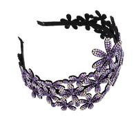 FOMIYES Bandeau Floral Rhinestones Antidérapant Accessoire Chic Pour Mariages Fêtes Et Usage Quotidien Cachez Les Cheveux Avec Élégance