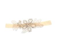FOMIYES Bandeau Pour Bébé Fille Motif Floral Et Strass Idéal Pour Une Fête Prénatale Facile À Porter