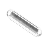 FOMIYES Barre d'Agitation Magnétique Blanche en Cobalt Haute Température 350°C Bâtonnet Magnétique d'Agitateur de Laboratoire G4X15 Outil de Mélange pour Applications Industrielles et