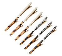 FOMIYES Barrettes à Cheveux Simples 12Pcs Épingles à Cheveux Latérales Acétate Design Élégant Accessoires pour Filles Coiffure pour Occasions Spéciales
