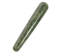 FOMIYES Bâton de Massage en Jade Naturel Outil de Massage Portable et Léger 1 Pièce pour Visage et Corps Stimulation des Points D’Acupuncture Accessoire Bien-être Maison et Voyage